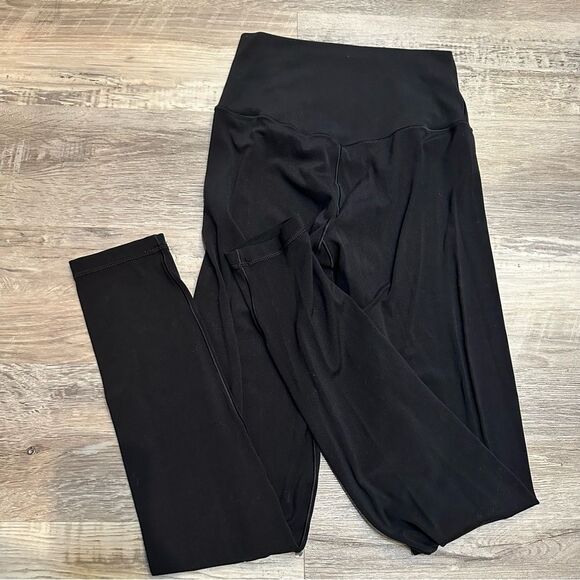 BUNDLE 3 AERIE Real Me 7/8 High Rise Legging Women Size Small Black Brown Blue - Picture 4 of 10